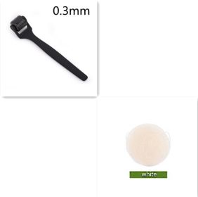 Matte 540 Microneedle Roller Feel Oil Rubber Oil Handle Matte (Option: Set C-0.3mm)